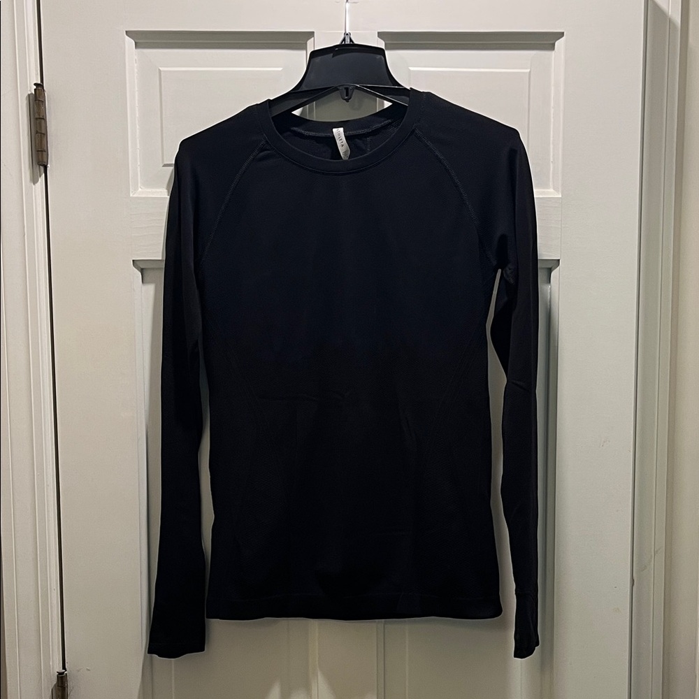 Athleta Black Long Sleeve Shirt